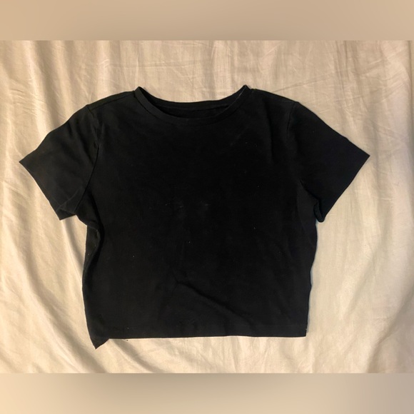 3 for $20 Small Basic Black Wild Fable Crop Top - Picture 1 of 3